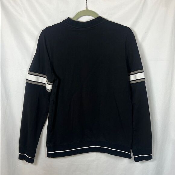 Psycho Bunny Black Crew Neck Long Sleeve size S - Picture 4 of 5